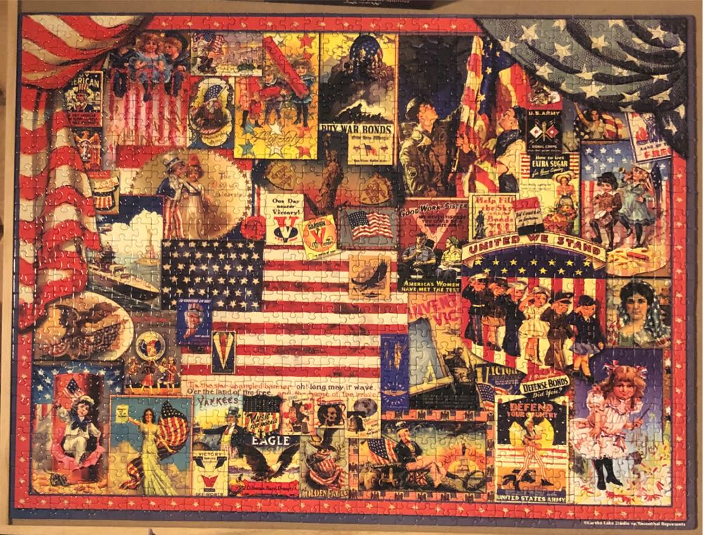 Freedom Rings Jigsaw Puzzle By Sunsout Pieces *last ... - SunsOut 🇺🇸 puzzle collectible [Barcode 796780260399] - Main Image 2