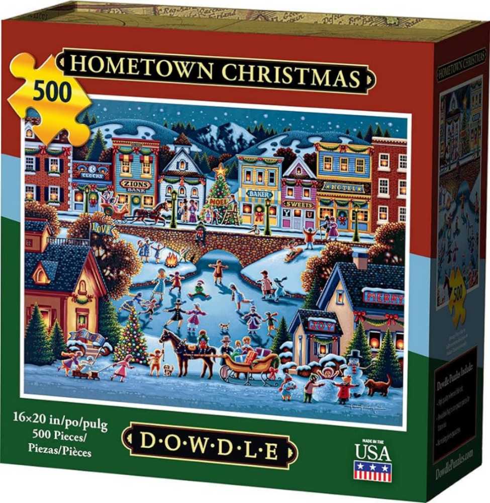 Hometown Christmas - Buffalo puzzle collectible [Barcode 079346128143] - Main Image 2