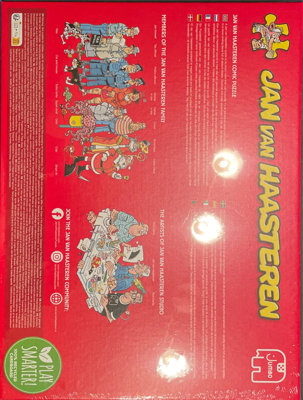 Jumbo’s Anniversary - Jumbo puzzle collectible [Barcode 8710126009215] - Main Image 2