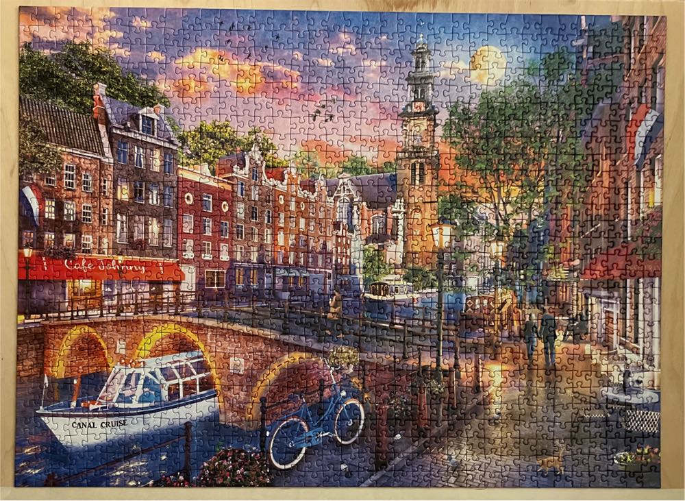 Sunset In Amsterdam - Ravensburger puzzle collectible [Barcode 4005556199457] - Main Image 2