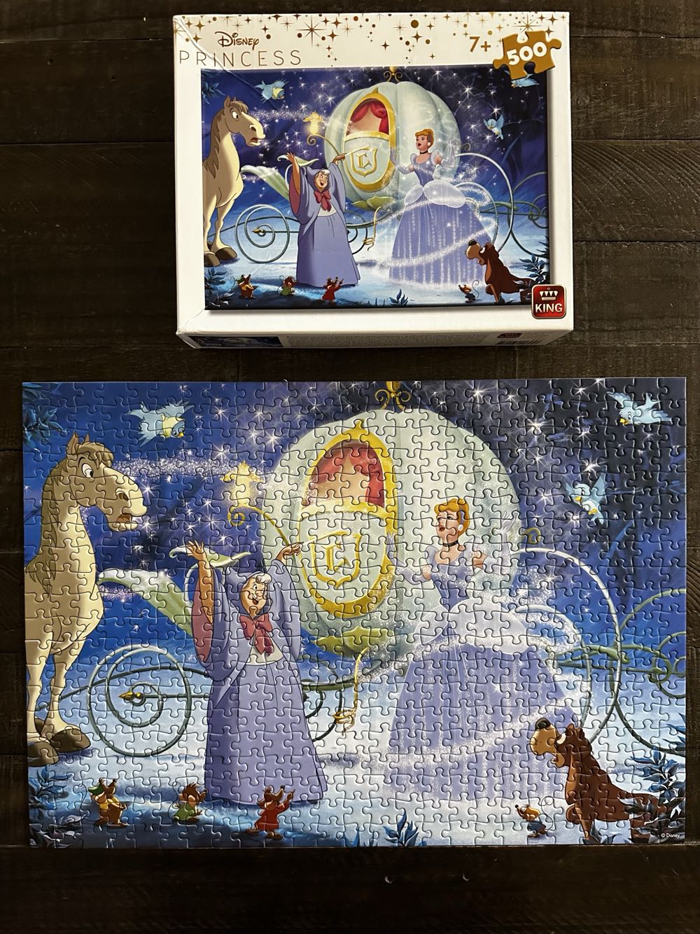 Cinderella - King puzzle collectible [Barcode 8710125558257] - Main Image 4