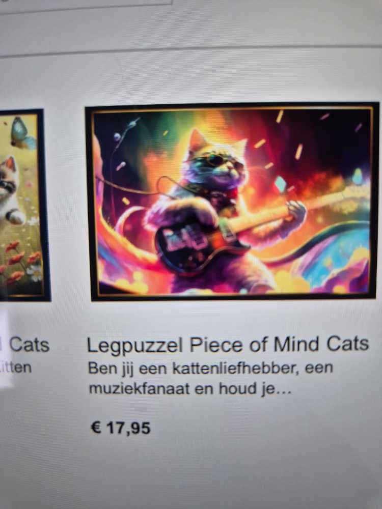 Rockster Puzzel - Piece of mind puzzle collectible [Barcode 70423846] - Main Image 2