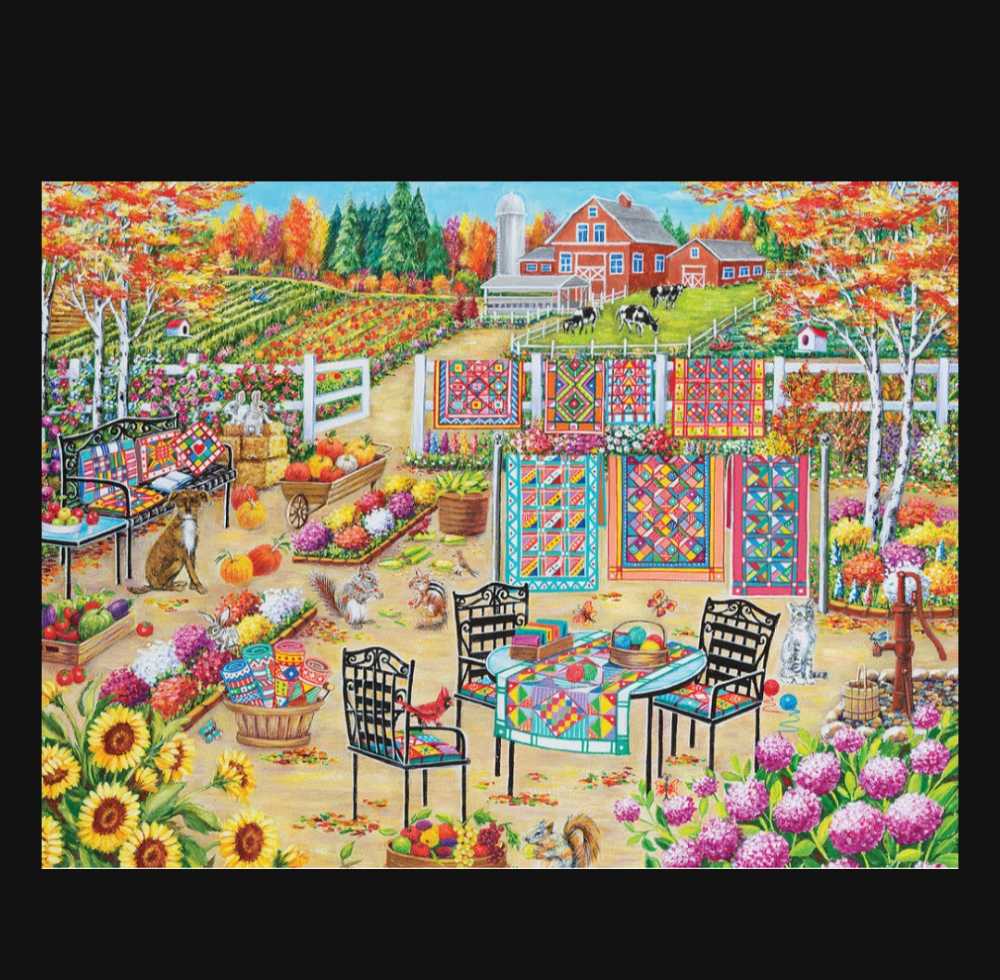 Fall Splendor - Bits & Pieces puzzle collectible [Barcode 192949063946] - Main Image 2