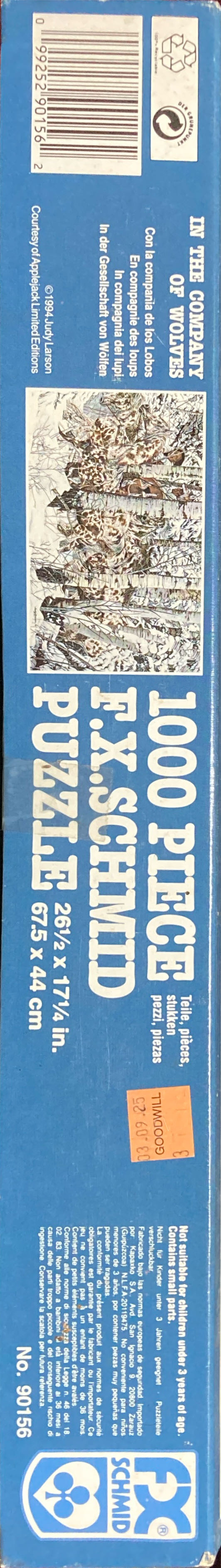 In The Company Of Wolves - FX Schmid 🇩🇪 puzzle collectible [Barcode 099252901562] - Main Image 2