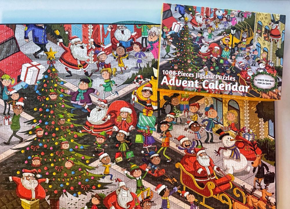 Advent Calendar*^ - Wenzhou Galong Paper Co puzzle collectible - Main Image 2