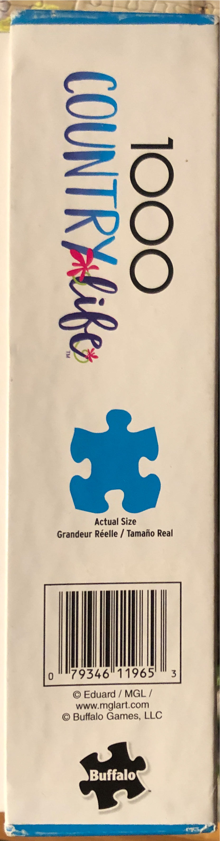 Country Quilts  - Buffalo puzzle collectible [Barcode 079346119653] - Main Image 4