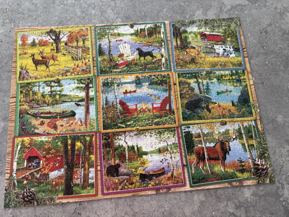 Postcards From Lake Country - Cobble Hill puzzle collectible [Barcode 625012402316] - Main Image 2