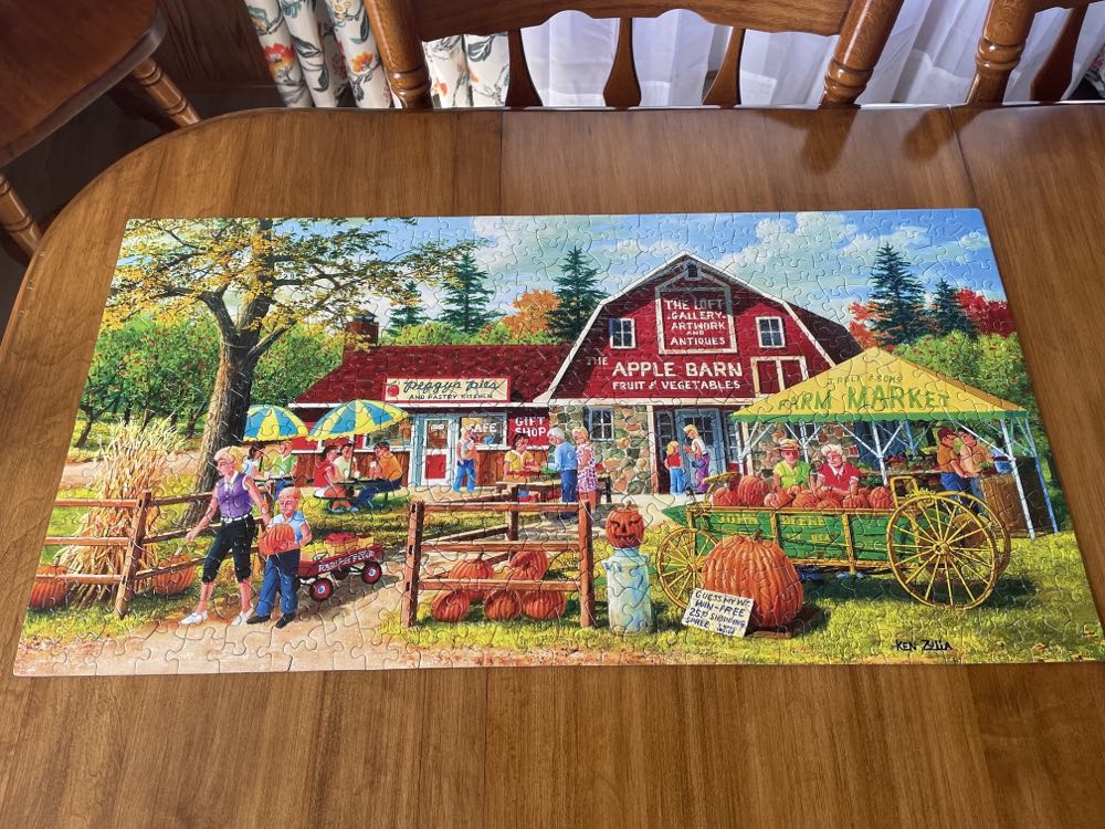 Harvest Market - SunsOut puzzle collectible [Barcode 796780398115] - Main Image 2