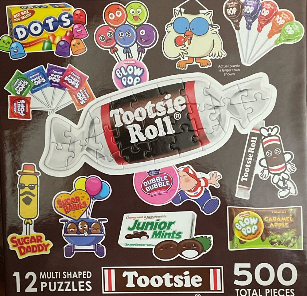 Tootsie Roll - Rose Art puzzle collectible [Barcode 4895145450515] - Main Image 2