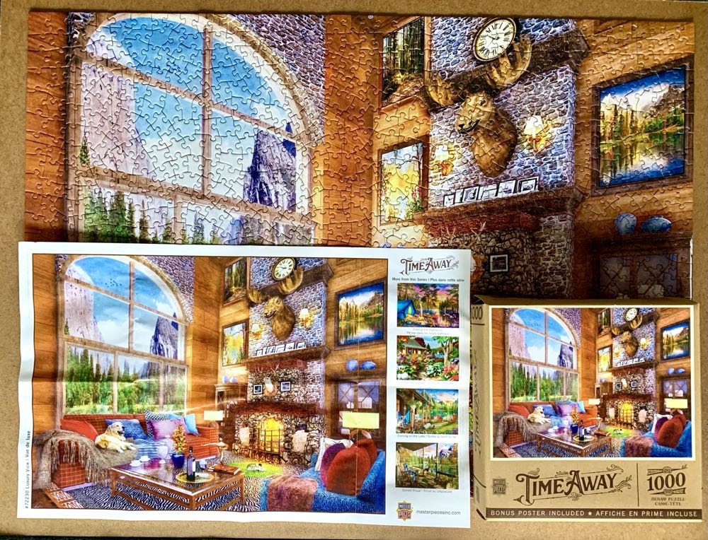 Luxury View - MasterPieces puzzle collectible [Barcode 705988722301] - Main Image 3