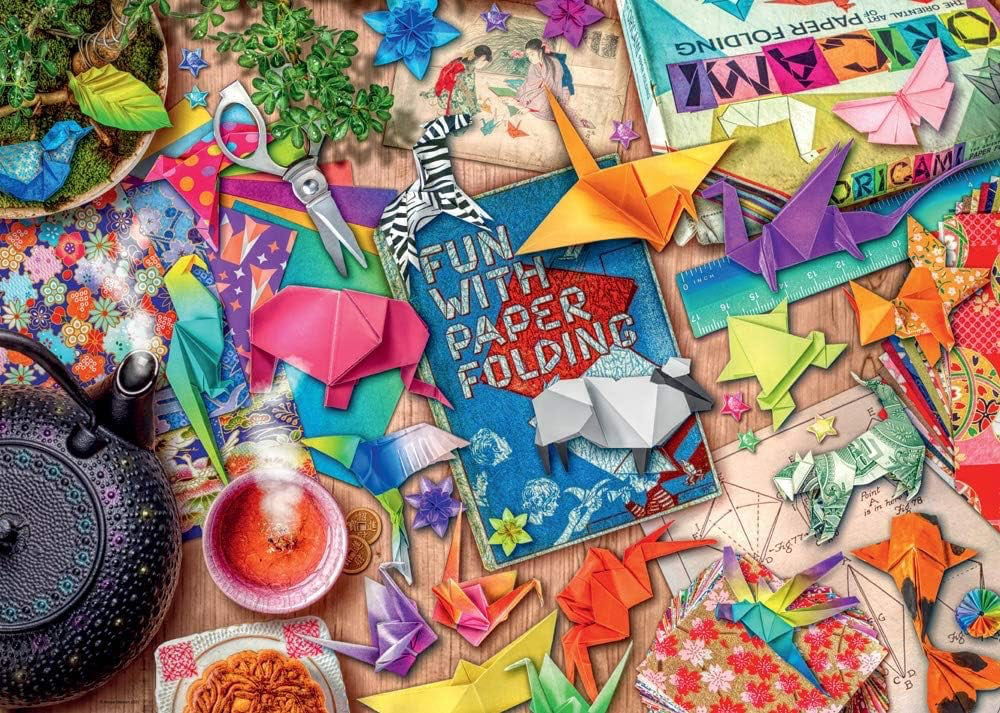 Origami Meditation - Brendon - Ravensburger puzzle collectible - Main Image 2