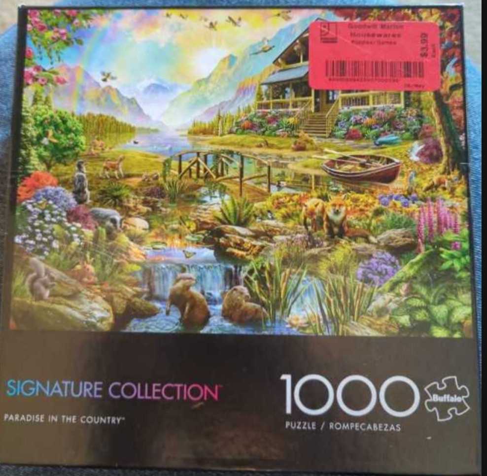 Paradise In The Country - Buffalo Games puzzle collectible [Barcode 079346014507] - Main Image 3
