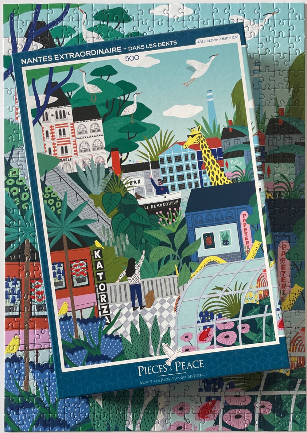 Nantes Extraordinaire - Pieces And Peace puzzle collectible [Barcode 3770001400624] - Main Image 3