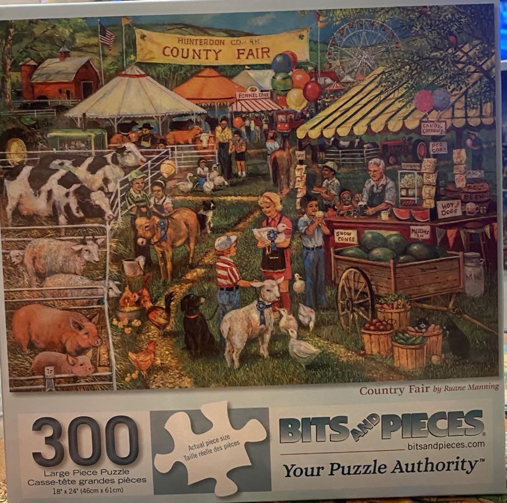 Coming Soon-Country Fair - Bits & Pieces puzzle collectible [Barcode 192949065551] - Main Image 2