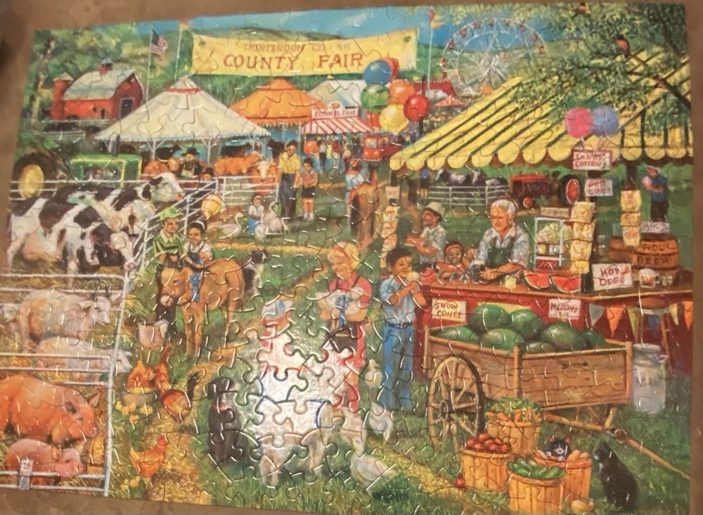 Coming Soon-Country Fair - Bits & Pieces puzzle collectible [Barcode 192949065551] - Main Image 3