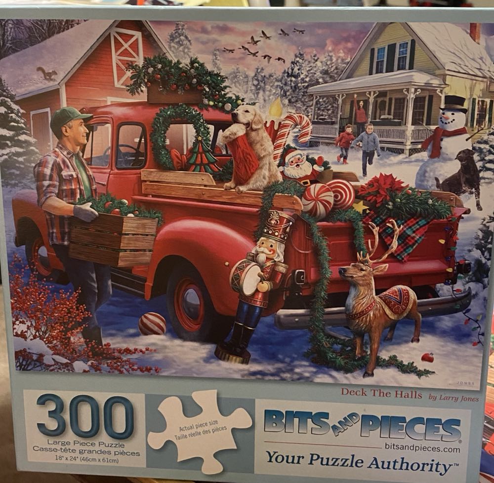 Deck The Halls - Bits & Pieces puzzle collectible [Barcode 192949075819] - Main Image 2