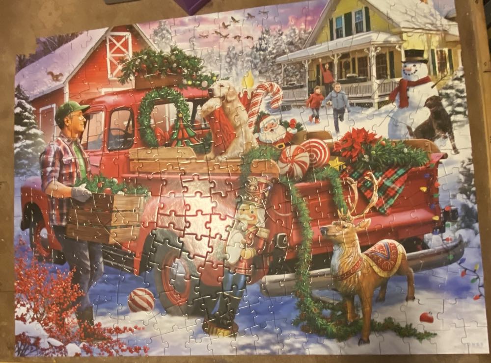 Deck The Halls - Bits & Pieces puzzle collectible [Barcode 192949075819] - Main Image 3