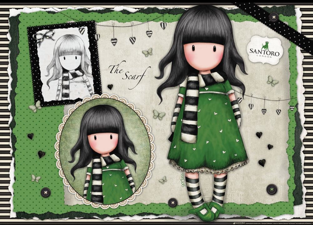 Santoro Gorjuss - The Scarf - Jumbo puzzle collectible - Main Image 2