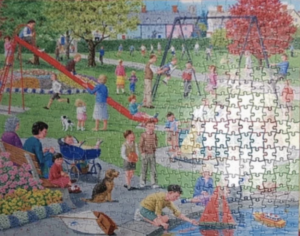 Swings And Roundabouts - Gibsons puzzle collectible [Barcode 5012269035070] - Main Image 3