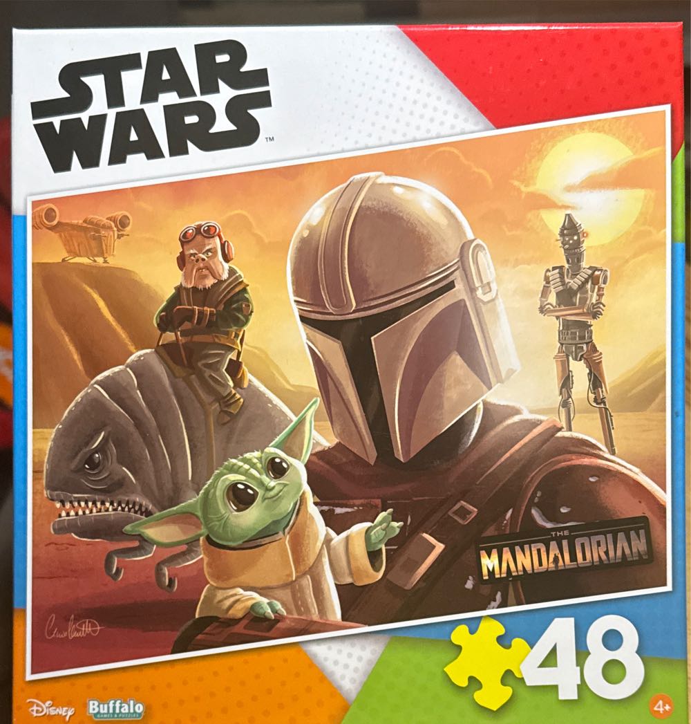 Star Wars 48 Mandalorian   puzzle collectible - Main Image 1