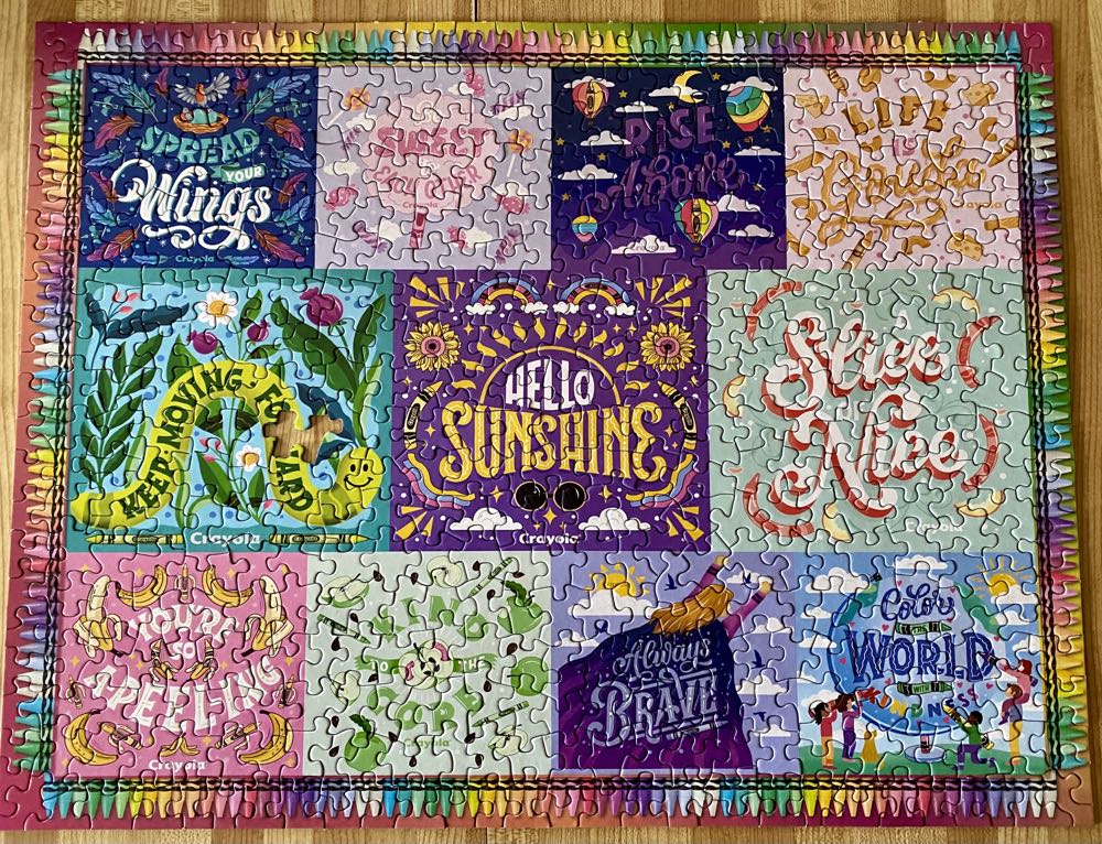 Crayola Colors Of Kindness - Springbok 🇺🇸 puzzle collectible [Barcode 091683016723] - Main Image 2