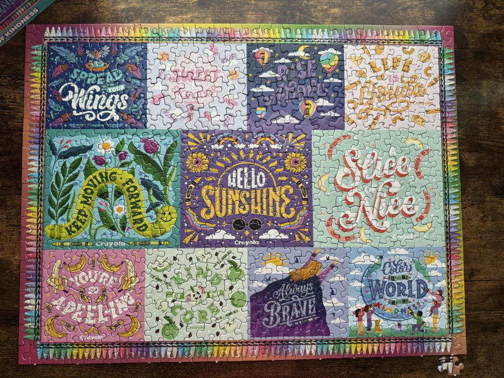 Crayola Colors Of Kindness - Springbok 🇺🇸 puzzle collectible [Barcode 091683016723] - Main Image 3