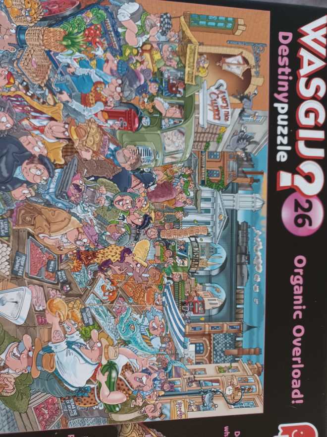 Destiny #26 Organic Overload - Wasgij puzzle collectible [Barcode 8710126007532] - Main Image 2