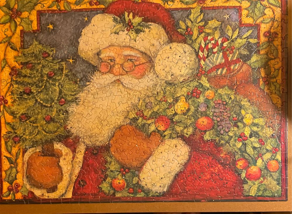 Jolly Ol’ St. Nick - Lang puzzle collectible [Barcode 614050048525] - Main Image 2