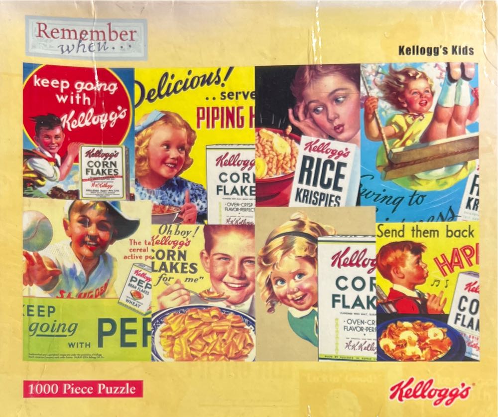 Kellogg’s Kids - Pressman puzzle collectible [Barcode 021853048575] - Main Image 2