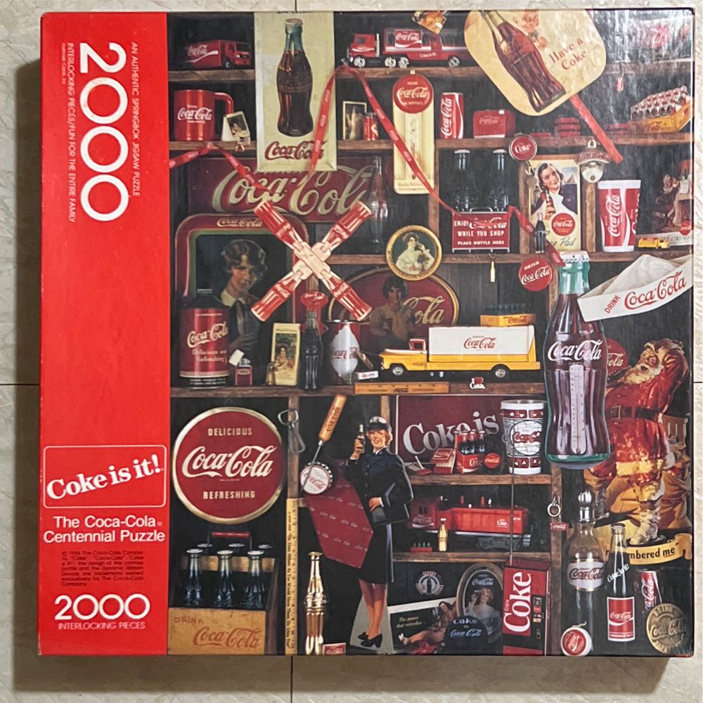 Coke Is It! - Springbok puzzle collectible - Main Image 2