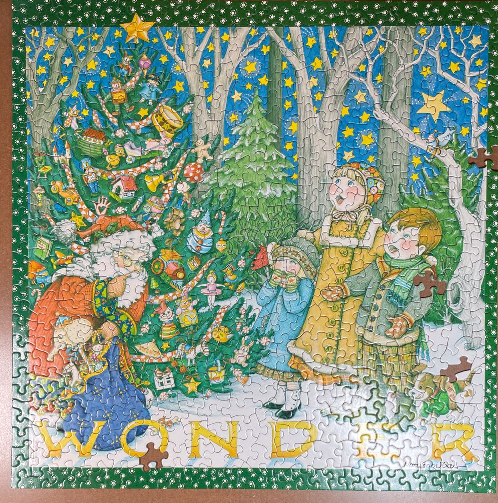 The Wonder Of Christmas - Springbok puzzle collectible - Main Image 2