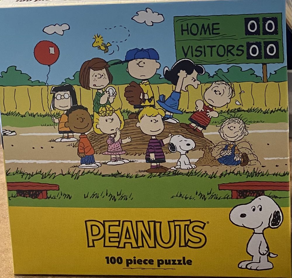 Peanuts Baseball - RoseArt puzzle collectible [Barcode 4895145431422] - Main Image 3