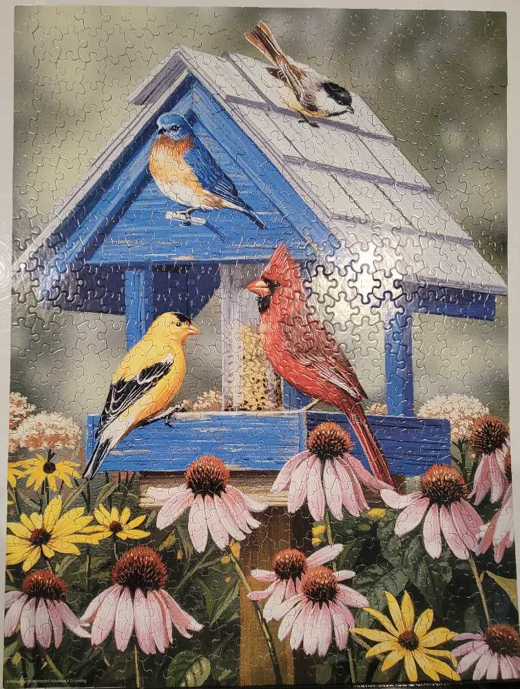 Coneflowers - Karmin International puzzle collectible [Barcode 756621214851] - Main Image 2