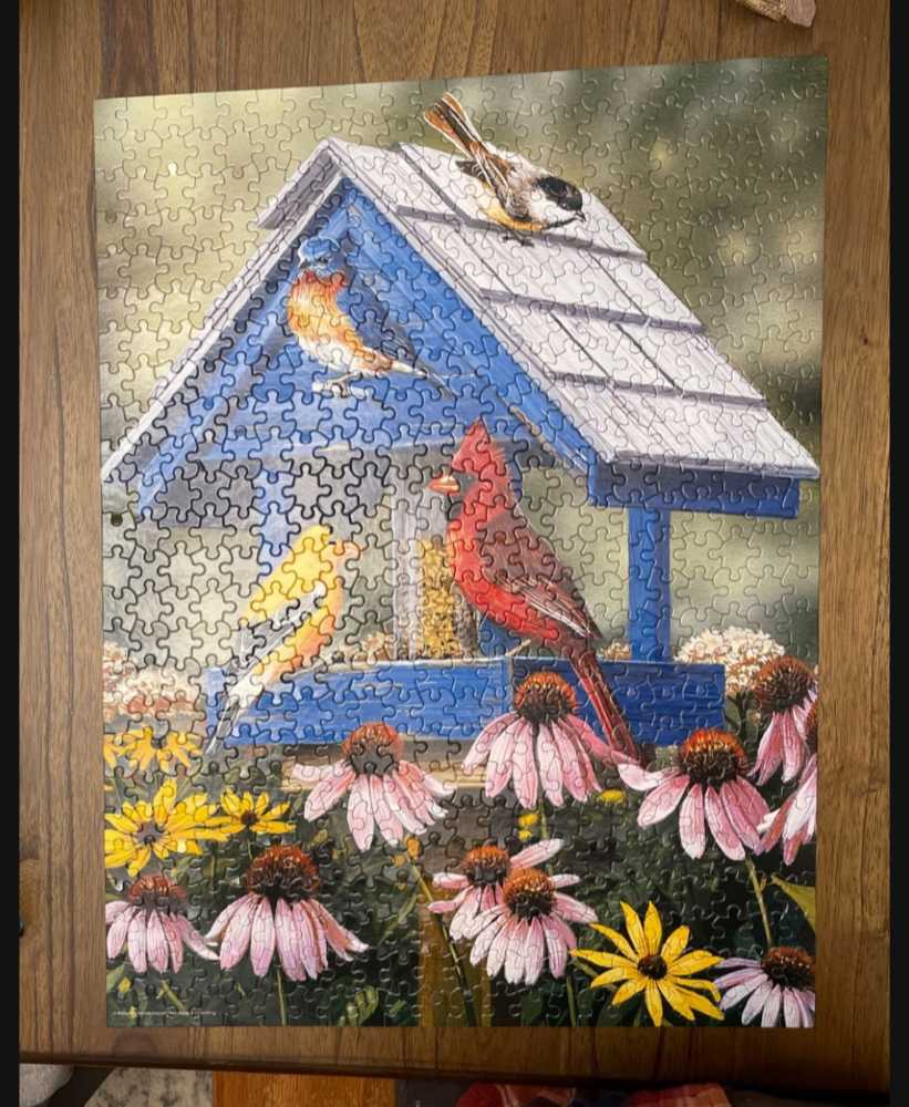 Coneflowers - Karmin International puzzle collectible [Barcode 756621214851] - Main Image 3