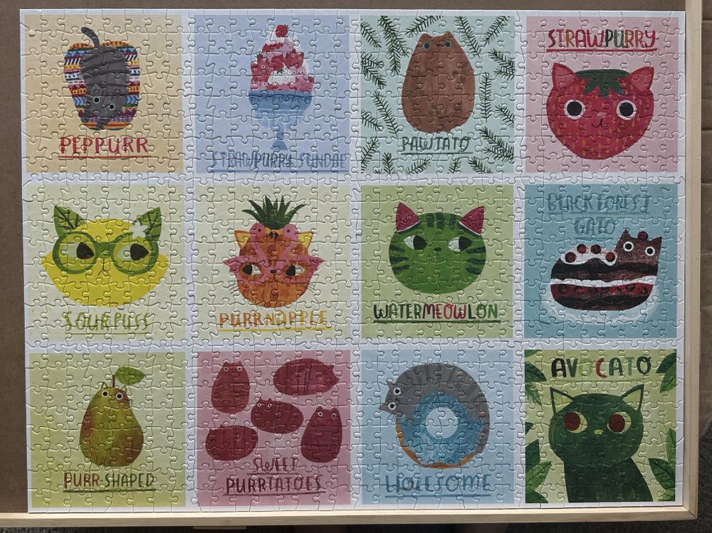 Yummy Cats - Buffalo puzzle collectible [Barcode 079346173150] - Main Image 3