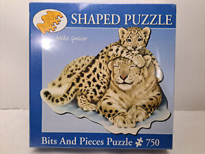 Leopard And Cub - Bits & Pieces puzzle collectible [Barcode 704812455613] - Main Image 1