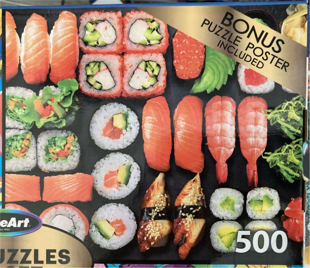 4 Puzzle Set Rose art - Rose Art puzzle collectible [Barcode 4895145430609] - Main Image 2