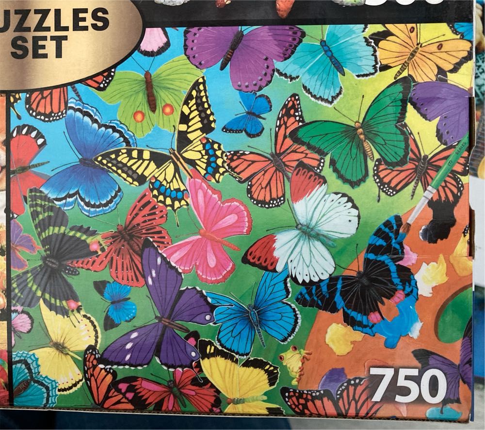 4 Puzzle Set Rose art - Rose Art puzzle collectible [Barcode 4895145430609] - Main Image 4