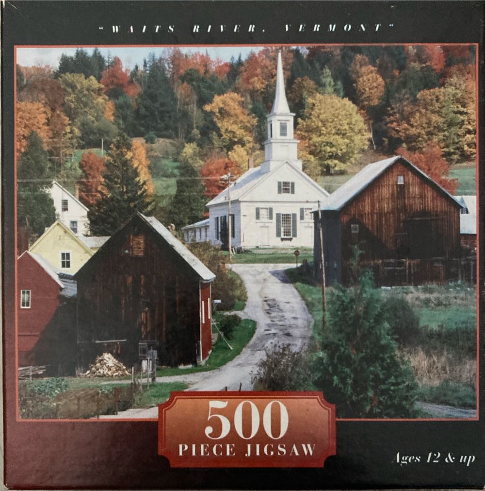 Waits River Vermont  puzzle collectible [Barcode 659980200049] - Main Image 2