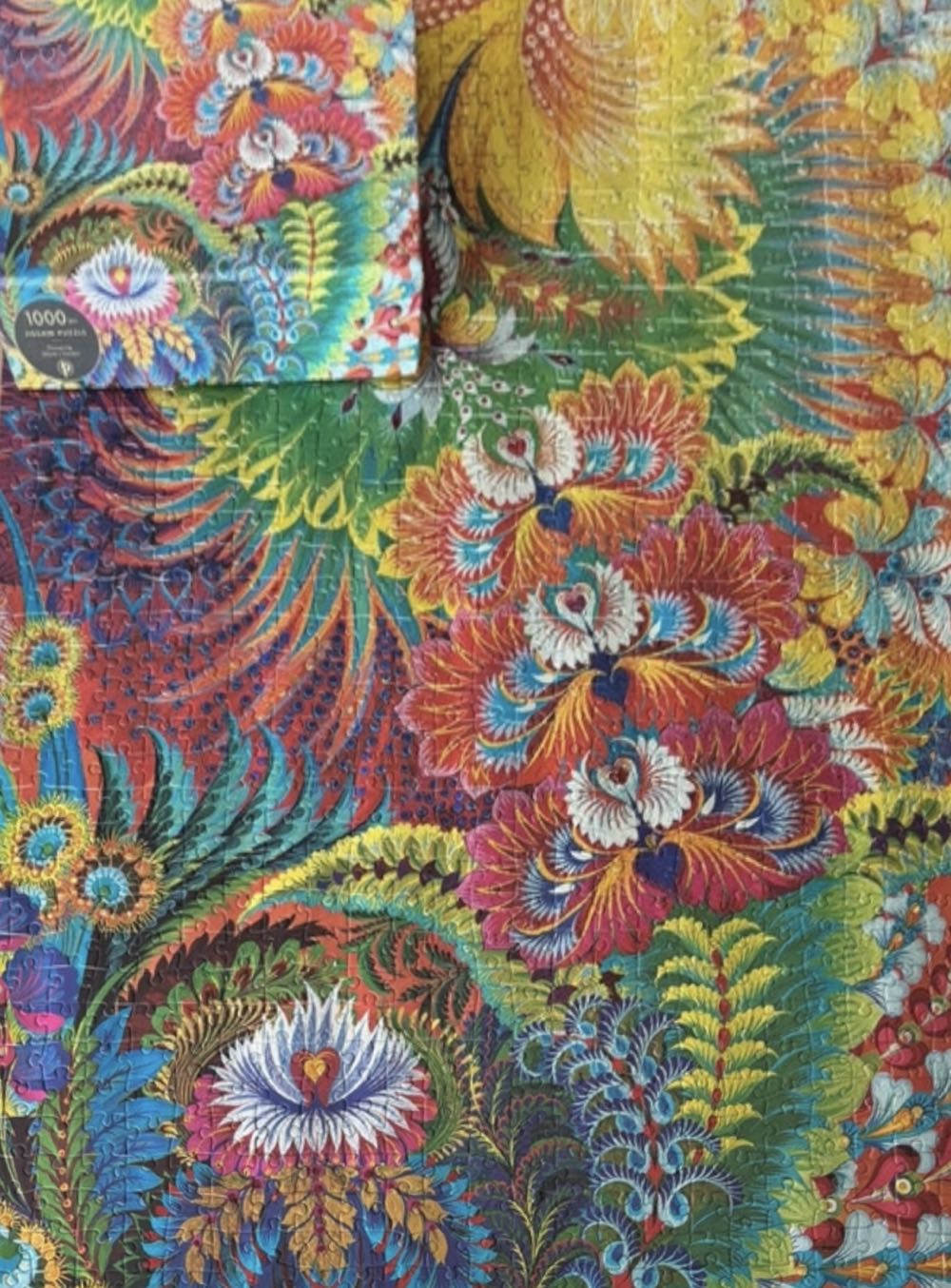 Dayspring Olena’s Garden 🟦 - Paperblanks puzzle collectible [Barcode 9781439796658] - Main Image 3