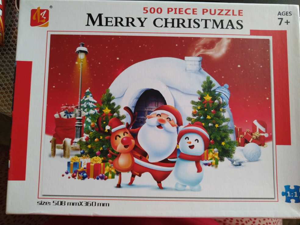 Merry Christmas - L z puzzle collectible - Main Image 1