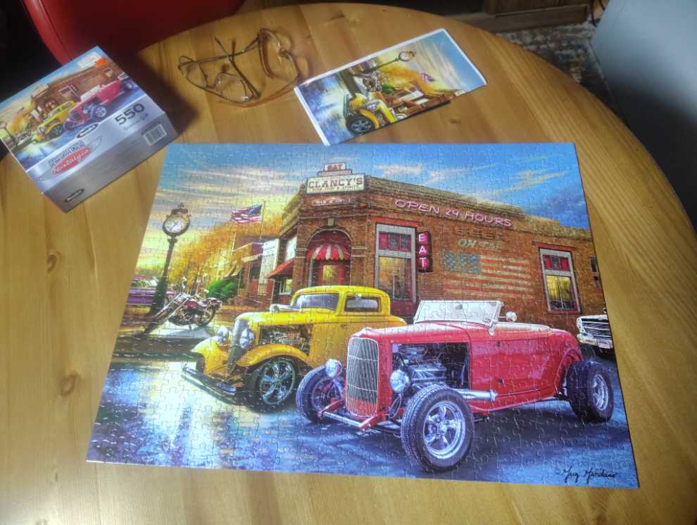 American Grill - Rose Art puzzle collectible [Barcode 4895145459969] - Main Image 2