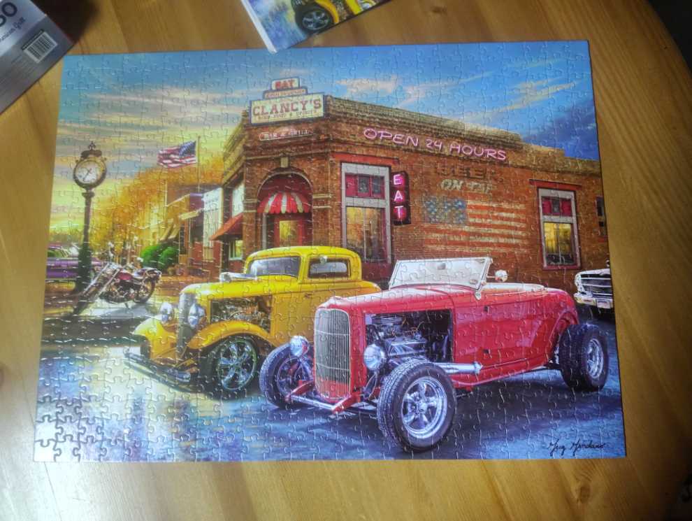 American Grill - Rose Art puzzle collectible [Barcode 4895145459969] - Main Image 3