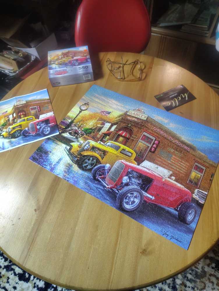 American Grill - Rose Art puzzle collectible [Barcode 4895145459969] - Main Image 4