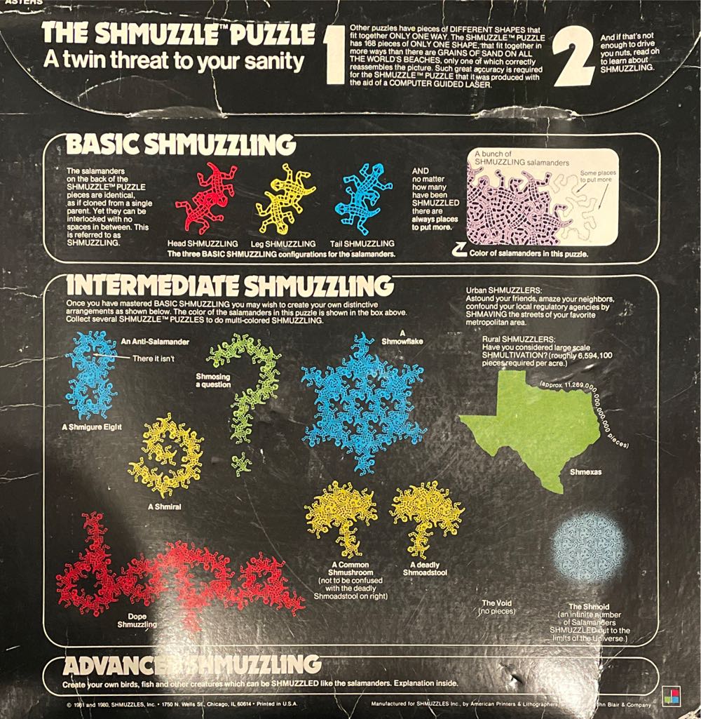 The Shmuzzle Puzzle - Shmuzzles, Inc. puzzle collectible - Main Image 2