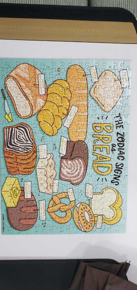 The Zodiac Signs As Bread 🆕🚪 - Ceaco New puzzle collectible [Barcode 021081520126] - Main Image 3