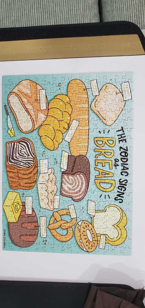 The Zodiac Signs As Bread 🆕🚪 - Ceaco New puzzle collectible [Barcode 021081520126] - Main Image 4