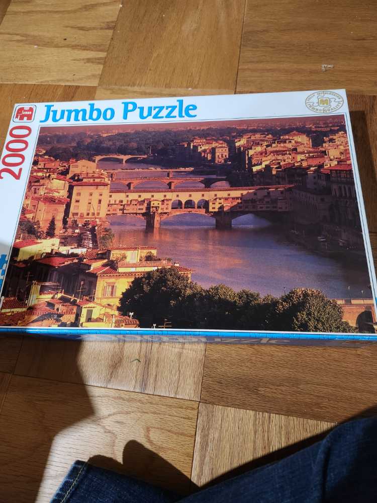 Florence, Ponte Vecchio, Italy - Jumbo puzzle collectible [Barcode 8710126009864] - Main Image 2