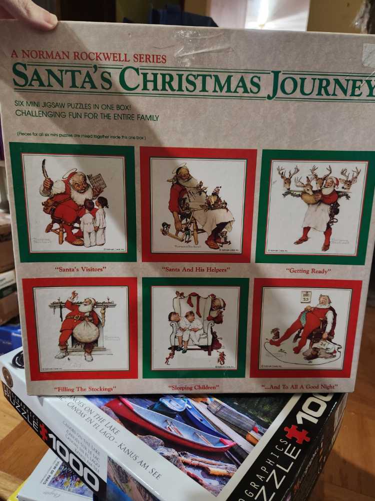 Santa’s Christmas Journey  puzzle collectible - Main Image 2