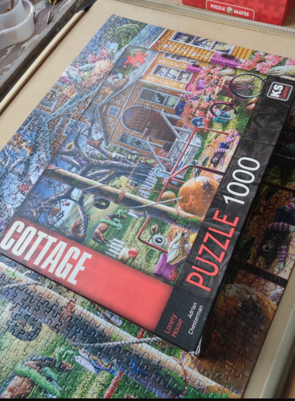 Lonely House🟦 - KS Games puzzle collectible [Barcode 8681842205055] - Main Image 4